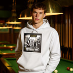 No Human Allowed Hoodie – Bold Style for Pool Players