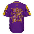 Omega Psi Phi Fraternity Paraphernalia Baseball Jersey