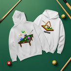 Personalized Billiards Action Hoodie