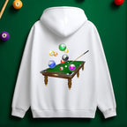 Personalized Billiards Action Hoodie