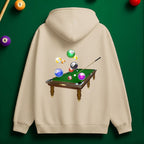 Personalized Billiards Action Hoodie