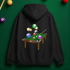 Personalized Billiards Action Hoodie