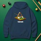 Personalized Billiards Action Hoodie