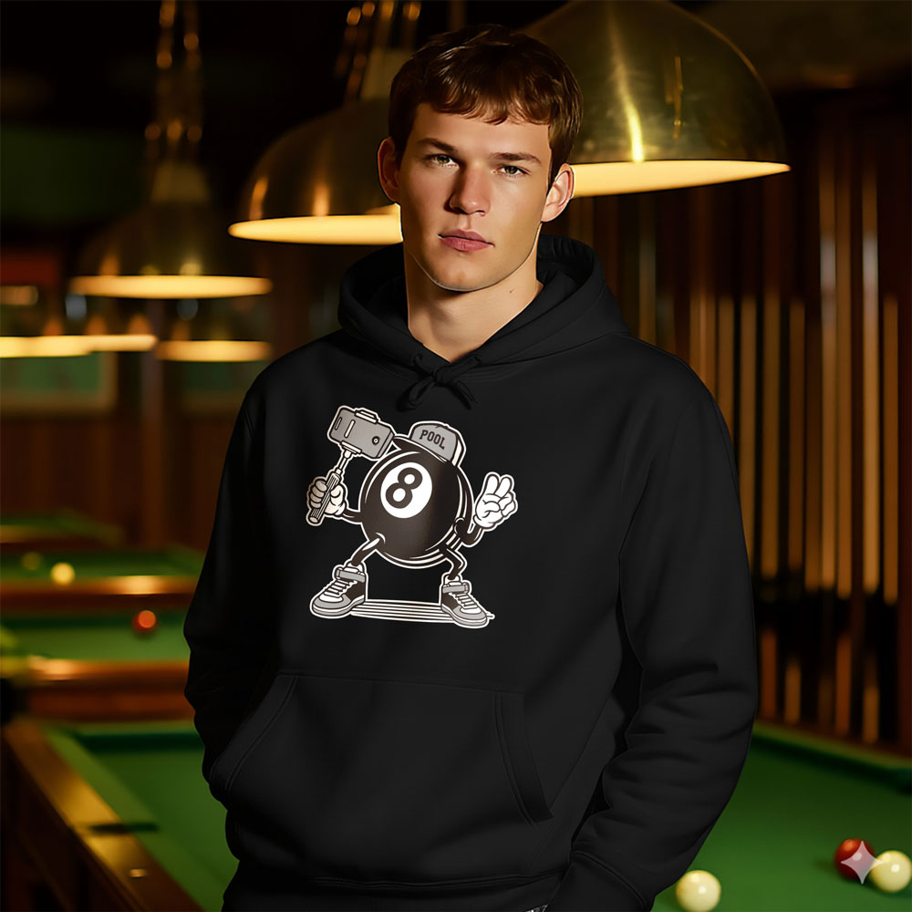 Pool Game Character Hoodie