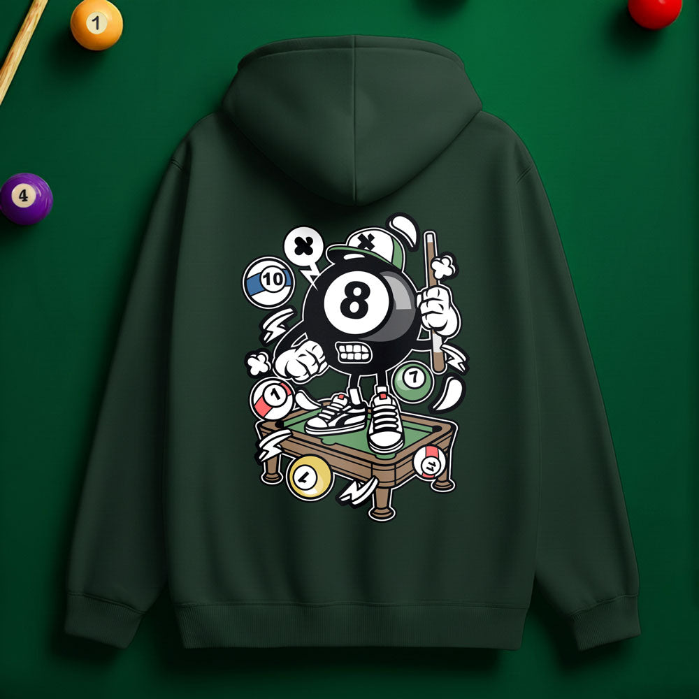 Pool Game Character Hoodie