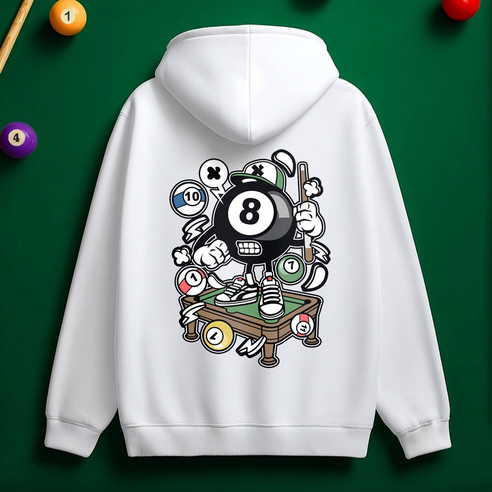 Pool Game Character Hoodie