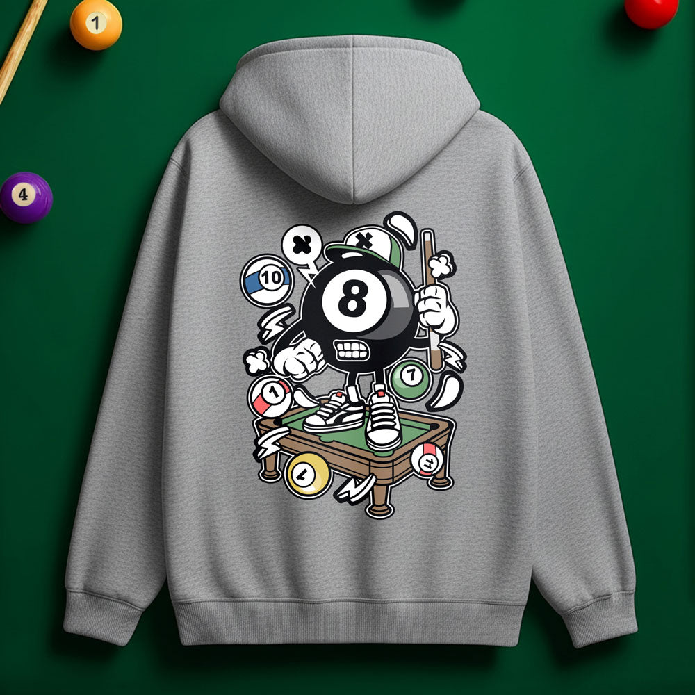 Pool Game Character Hoodie