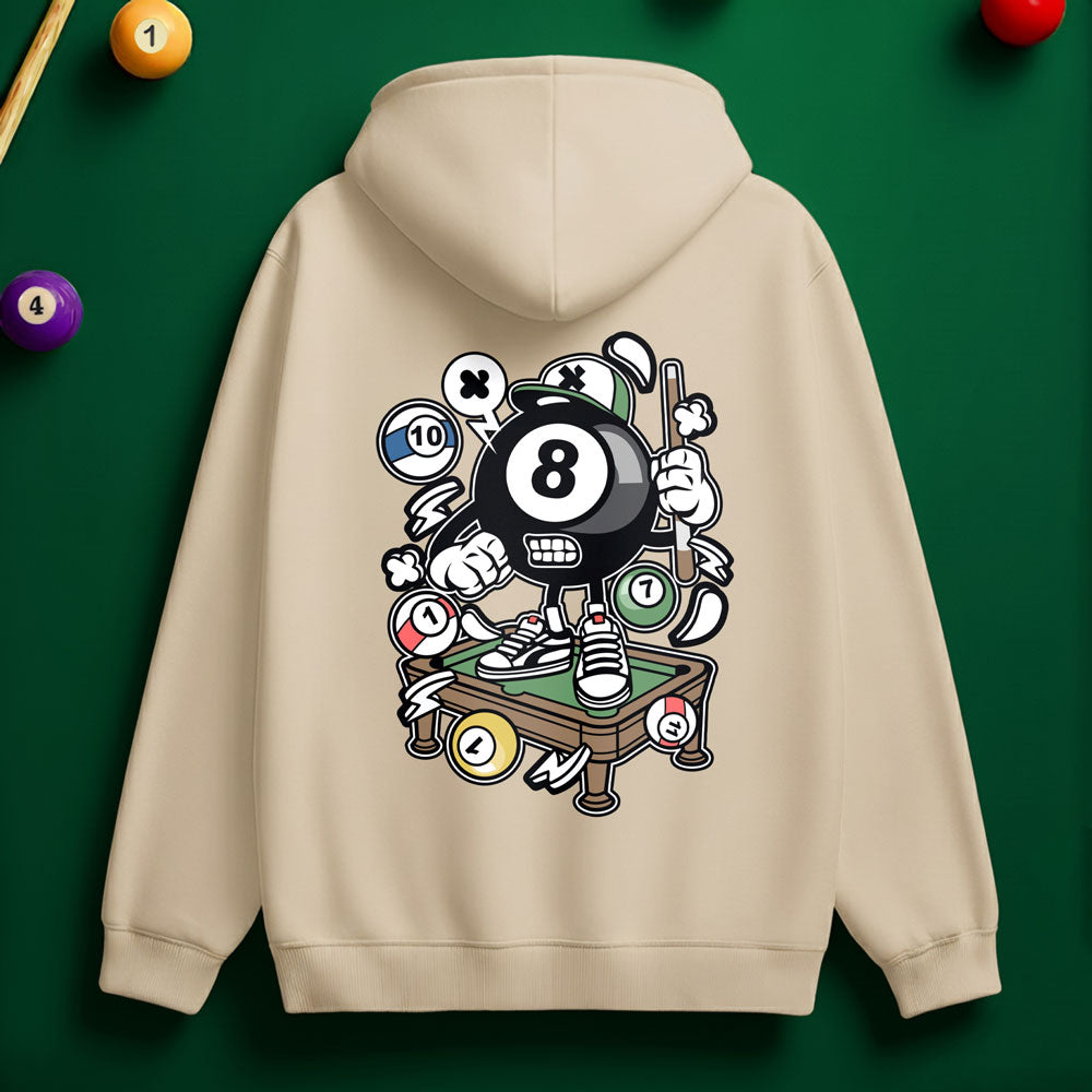 Pool Game Character Hoodie