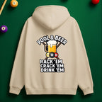 Pool & Beer Hoodie – Chill Vibes for Pool Lovers
