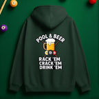 Pool & Beer Hoodie – Chill Vibes for Pool Lovers