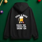 Pool & Beer Hoodie – Chill Vibes for Pool Lovers