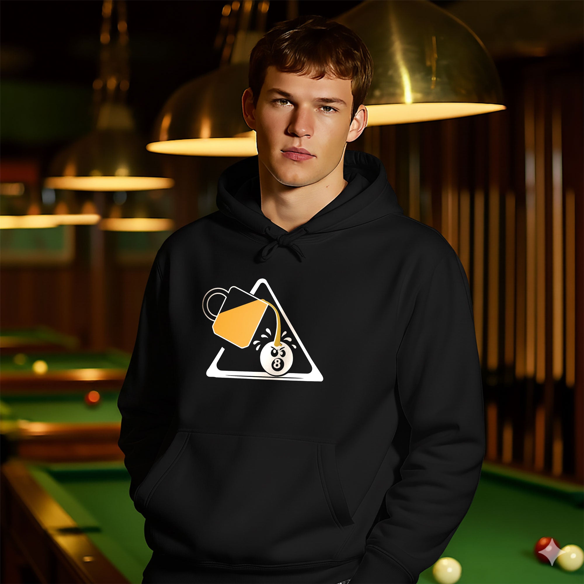 Pool & Beer Hoodie – Chill Vibes for Pool Lovers