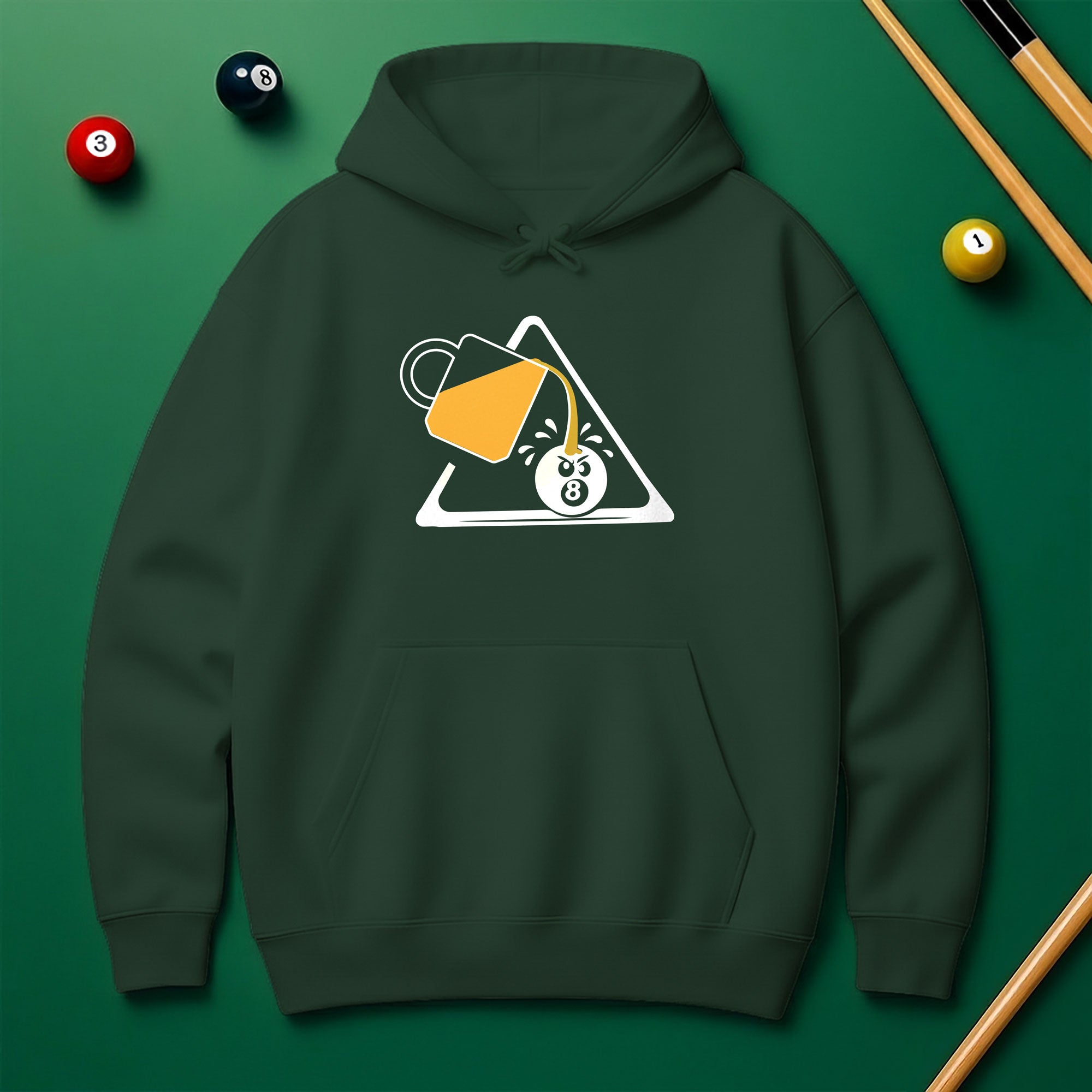 Pool & Beer Hoodie – Chill Vibes for Pool Lovers