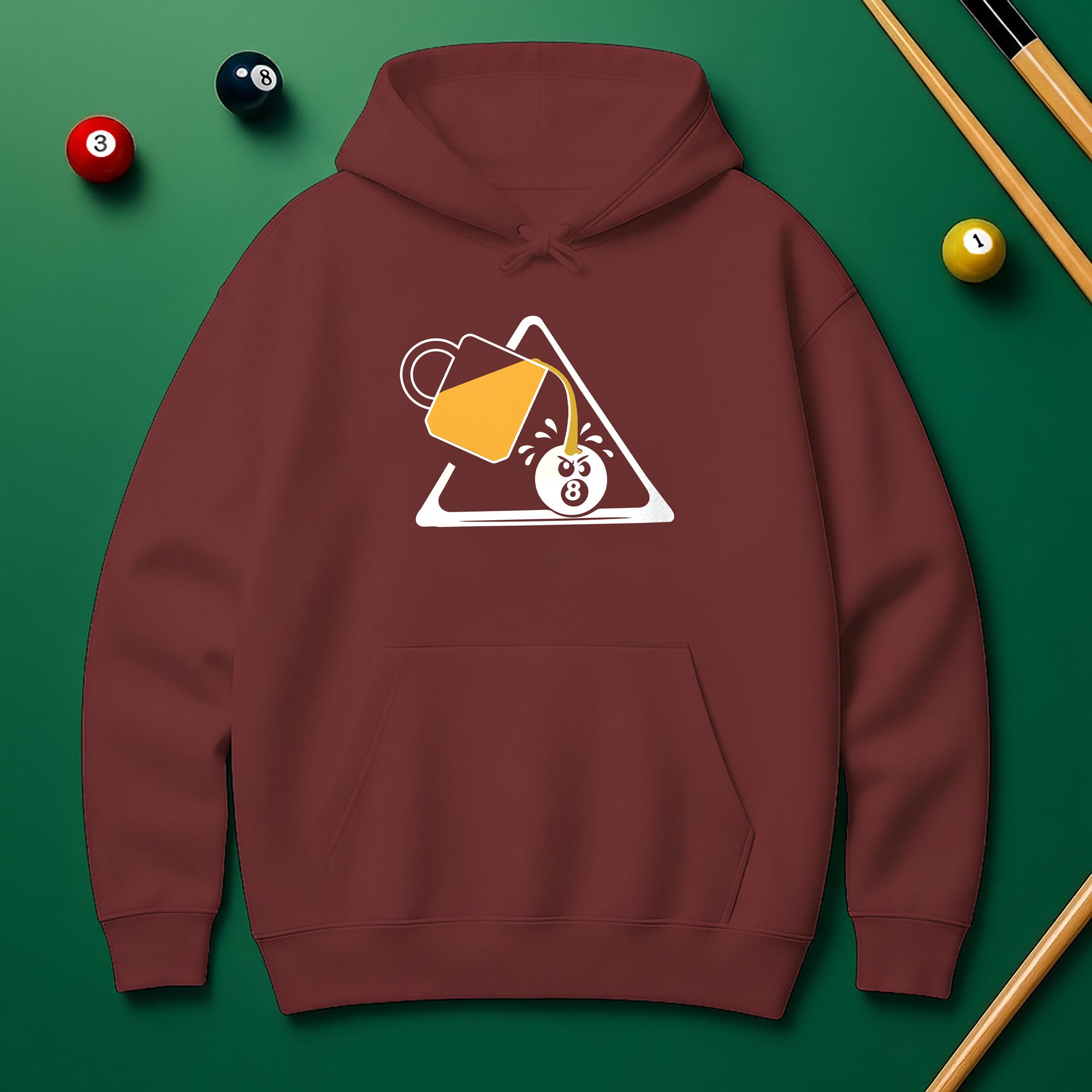 Pool & Beer Hoodie – Chill Vibes for Pool Lovers