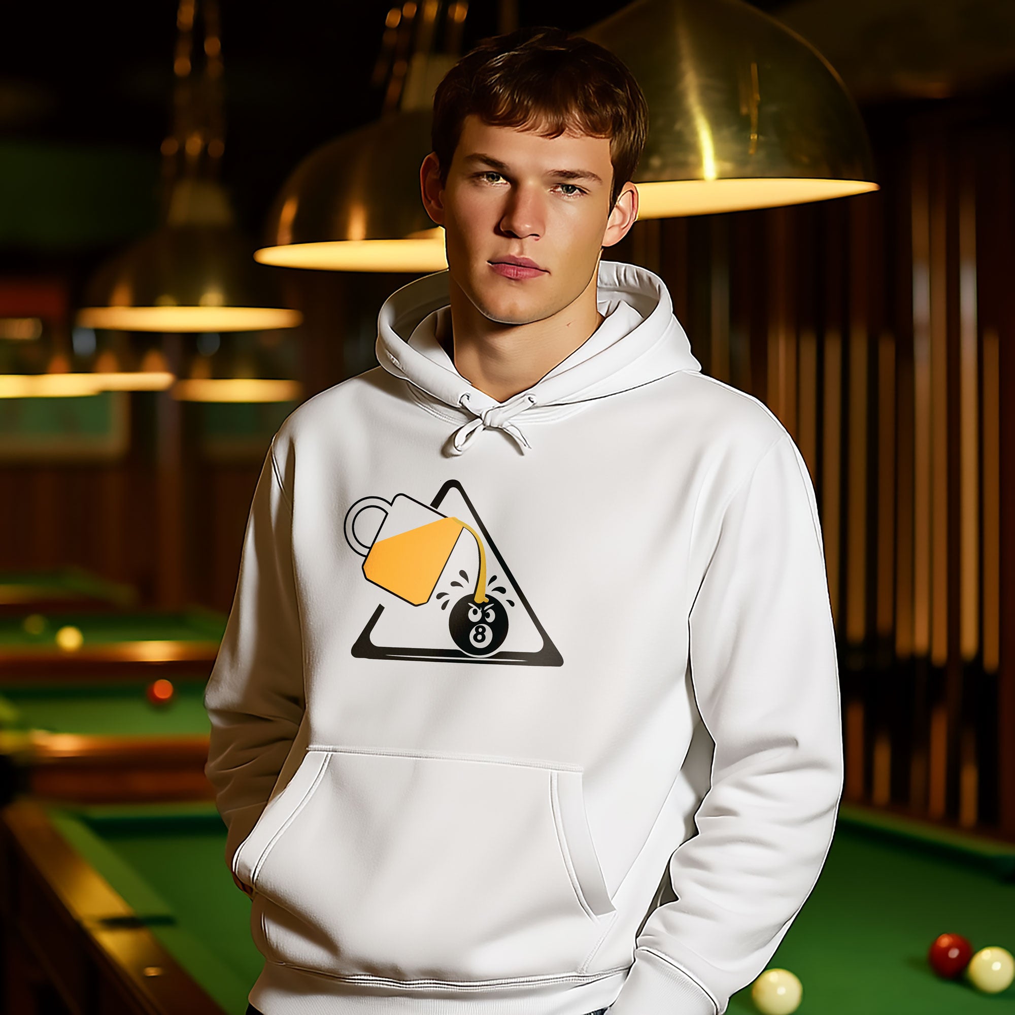 Pool & Beer Hoodie – Chill Vibes for Pool Lovers
