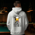 Pool & Beer Hoodie – Chill Vibes for Pool Lovers
