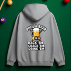 Pool & Beer Hoodie – Chill Vibes for Pool Lovers