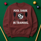 Pool Shark in Training Sweatshirt