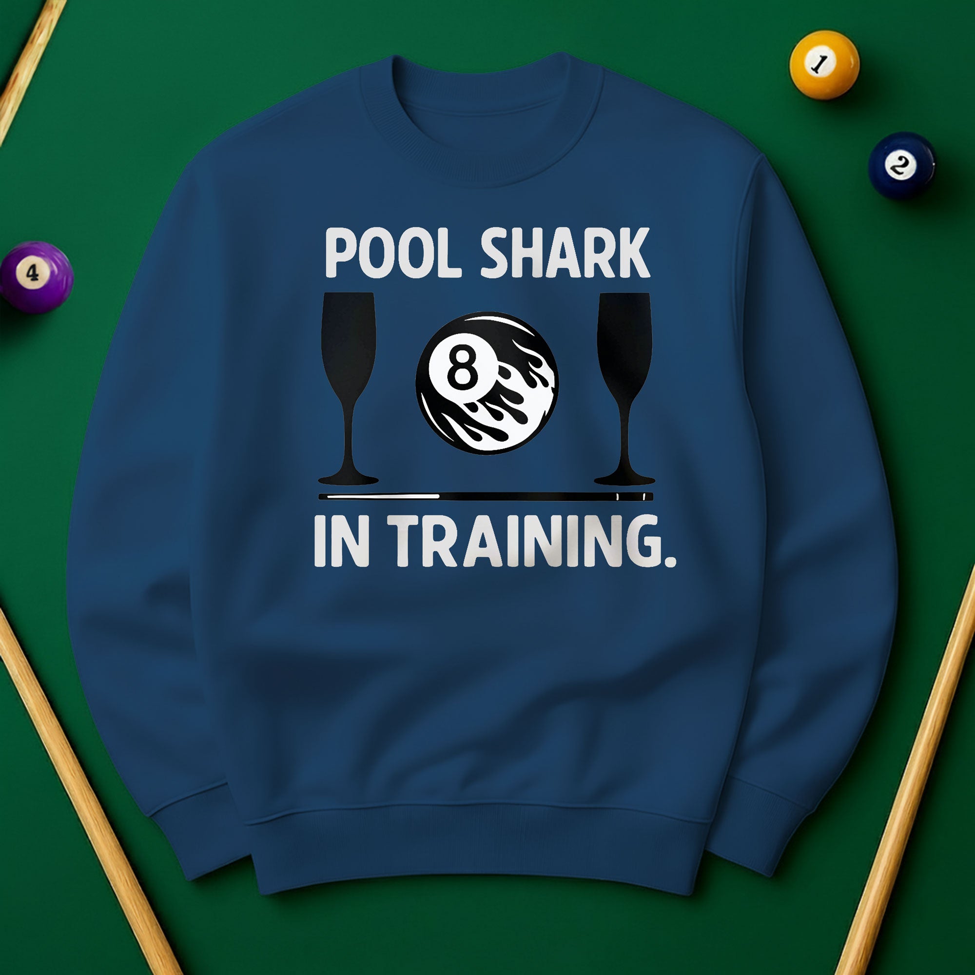 Pool Shark in Training Sweatshirt
