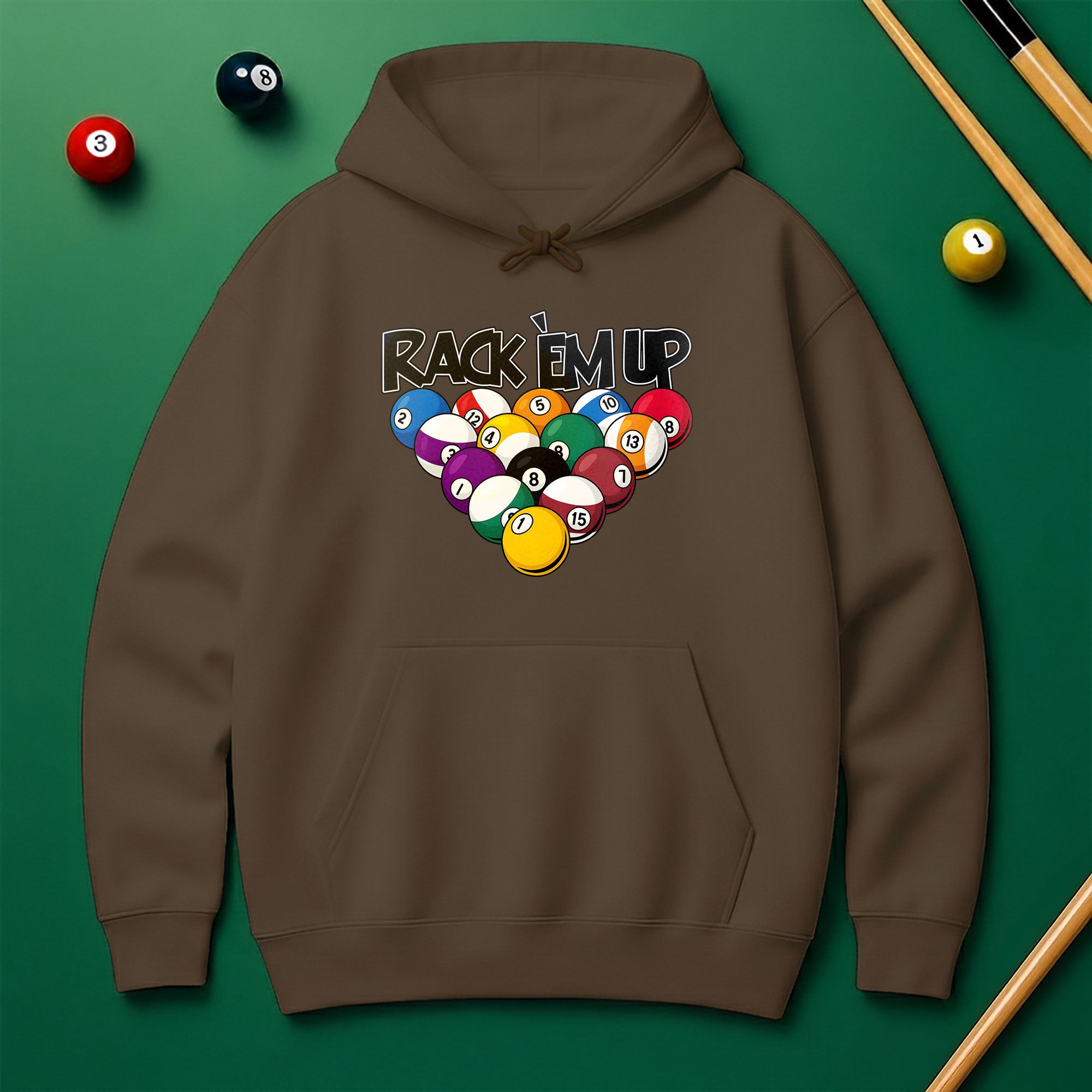 Rack ’Em Up Hoodie – Game On for Pool Lovers