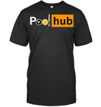 Funny Billiards Game Pool Hub Billiard Balls Cue Stick T Shirt