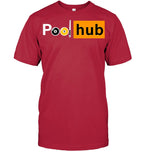Funny Billiards Game Pool Hub Billiard Balls Cue Stick T Shirt