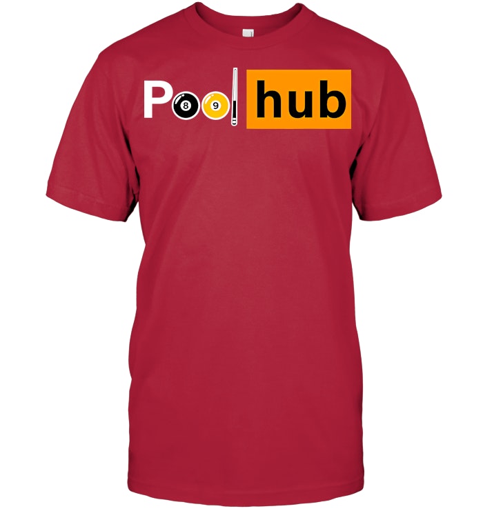Funny Billiards Game Pool Hub Billiard Balls Cue Stick T Shirt