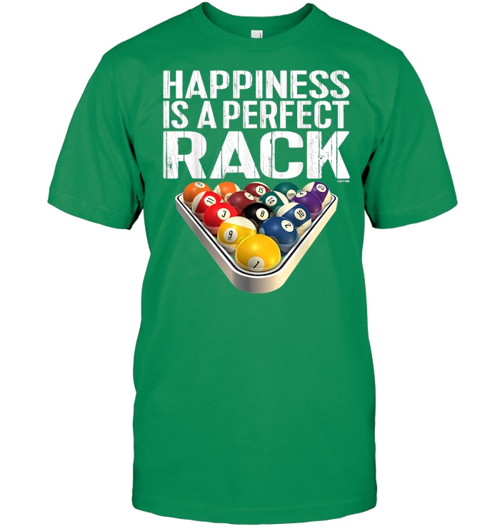Perfect Rack Billiards Tee for Players