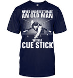 Best Pool Art For Men Grandpa Billiard Player Pool Lover Billiard T Shirt