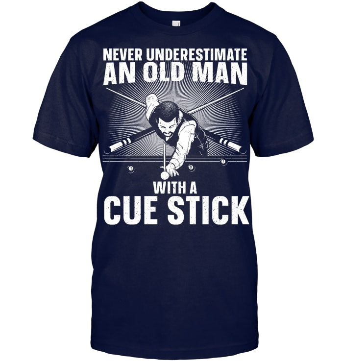 Best Pool Art For Men Grandpa Billiard Player Pool Lover Billiard T Shirt