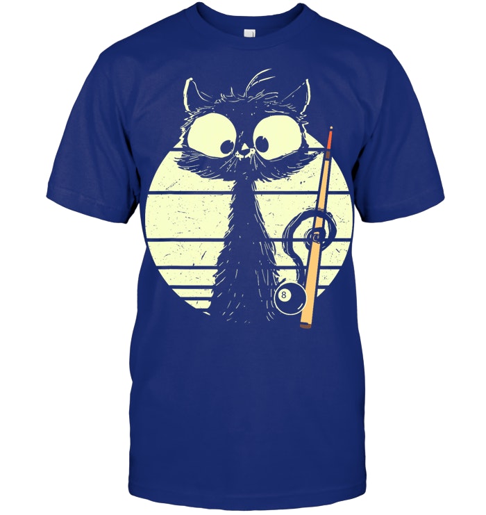 Cat With Billiard Pool Snooker Billiard Ball Cute Cat