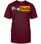 Funny Billiards Game Pool Hub Billiard Balls Cue Stick T Shirt
