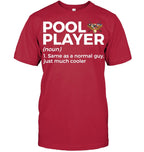 Funny Pool Player Definition Shirt | Billiards Humor Tee