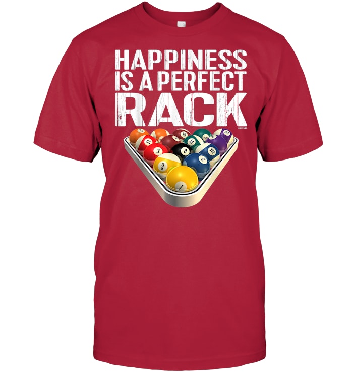 Perfect Rack Billiards Tee for Players