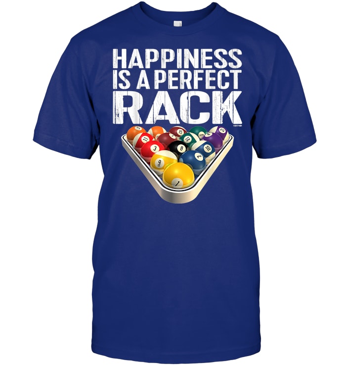 Perfect Rack Billiards Tee for Players