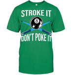 Funny Pool Player Shirt - 8 Ball Billiards Tee for Men & Women