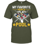 Pool Billiard Team Shirt | Billiards Player Tee for Men & Women