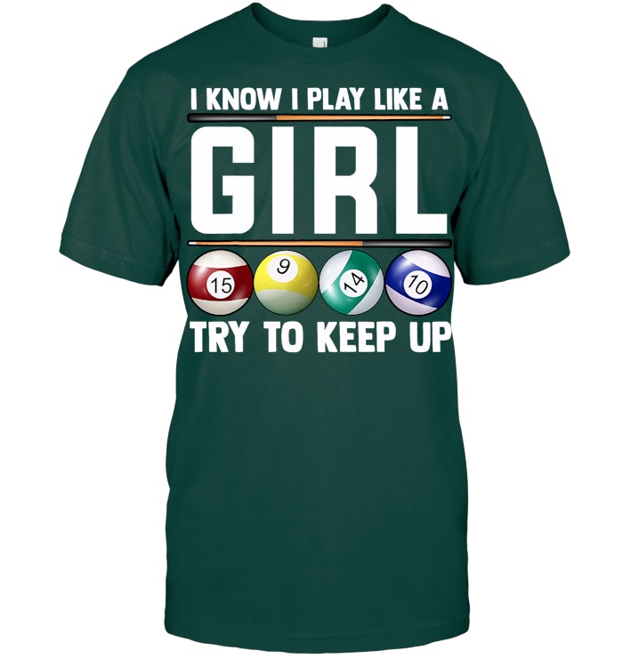 Cool Billiards Art For Women Girl Pool Player 8 Ball Snooker