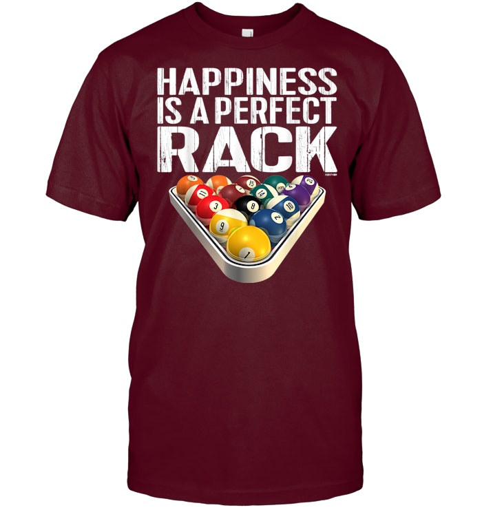 Perfect Rack Billiards Tee for Players