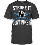 Funny Pool Player Shirt - 8 Ball Billiards Tee for Men & Women