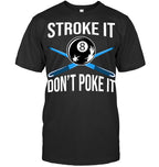 Funny Pool Player Shirt - 8 Ball Billiards Tee for Men & Women