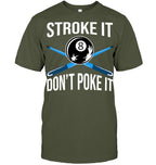 Funny Pool Player Shirt - 8 Ball Billiards Tee for Men & Women