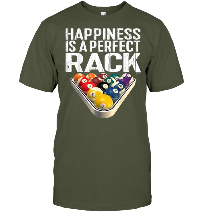 Perfect Rack Billiards Tee for Players