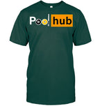 Funny Billiards Game Pool Hub Billiard Balls Cue Stick T Shirt