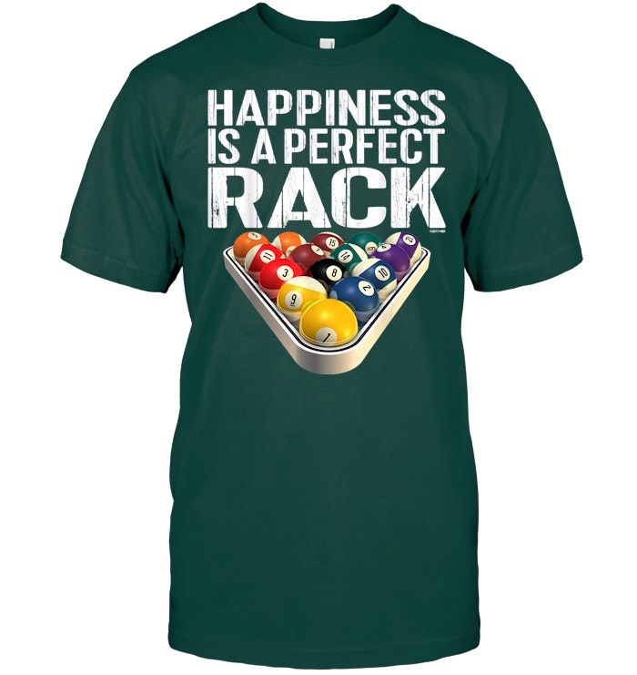 Perfect Rack Billiards Tee for Players