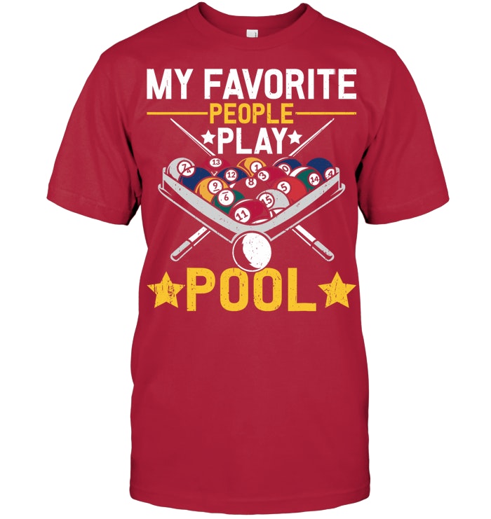 Pool Billiard Team Shirt | Billiards Player Tee for Men & Women