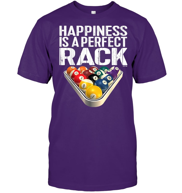 Perfect Rack Billiards Tee for Players
