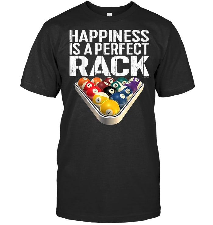 Perfect Rack Billiards Tee for Players