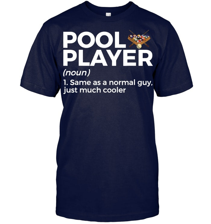Funny Pool Player Definition Shirt | Billiards Humor Tee