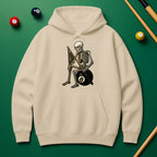 "Wait for Your Shot" Grim Reaper Pool Hoodie